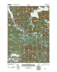 Alton New Hampshire Historical topographic map, 1:24000 scale, 7.5 X 7.5 Minute, Year 2012