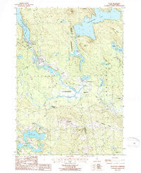 Alton New Hampshire Historical topographic map, 1:24000 scale, 7.5 X 7.5 Minute, Year 1987