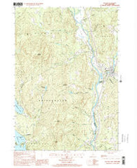 Ashland New Hampshire Historical topographic map, 1:24000 scale, 7.5 X 7.5 Minute, Year 2000