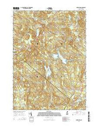 Barrington New Hampshire Current topographic map, 1:24000 scale, 7.5 X 7.5 Minute, Year 2015