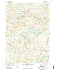 Barrington New Hampshire Historical topographic map, 1:24000 scale, 7.5 X 7.5 Minute, Year 1981