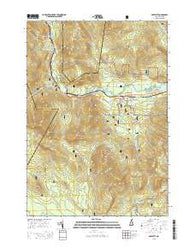 Bartlett New Hampshire Current topographic map, 1:24000 scale, 7.5 X 7.5 Minute, Year 2015