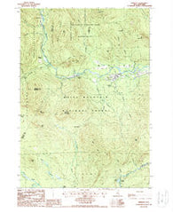 Bartlett New Hampshire Historical topographic map, 1:24000 scale, 7.5 X 7.5 Minute, Year 1987