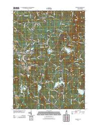 Belmont New Hampshire Historical topographic map, 1:24000 scale, 7.5 X 7.5 Minute, Year 2012