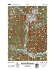 Berlin New Hampshire Historical topographic map, 1:24000 scale, 7.5 X 7.5 Minute, Year 2012