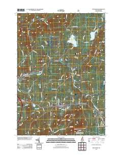 Bethlehem New Hampshire Historical topographic map, 1:24000 scale, 7.5 X 7.5 Minute, Year 2012