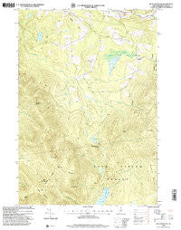 Blue Mountain New Hampshire Historical topographic map, 1:24000 scale, 7.5 X 7.5 Minute, Year 1996