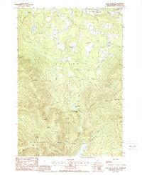Blue Mountain New Hampshire Historical topographic map, 1:24000 scale, 7.5 X 7.5 Minute, Year 1988