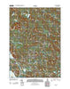 Candia New Hampshire Historical topographic map, 1:24000 scale, 7.5 X 7.5 Minute, Year 2012