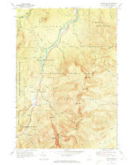 Carter Dome New Hampshire Historical topographic map, 1:24000 scale, 7.5 X 7.5 Minute, Year 1970
