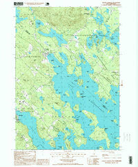 Center Harbor New Hampshire Historical topographic map, 1:24000 scale, 7.5 X 7.5 Minute, Year 1998