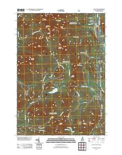 Chatham New Hampshire Historical topographic map, 1:24000 scale, 7.5 X 7.5 Minute, Year 2012