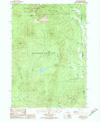 Chatham New Hampshire Historical topographic map, 1:24000 scale, 7.5 X 7.5 Minute, Year 1987