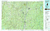 Claremont New Hampshire Historical topographic map, 1:100000 scale, 30 X 60 Minute, Year 1985