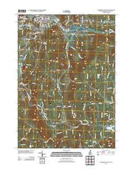 Claremont South New Hampshire Historical topographic map, 1:24000 scale, 7.5 X 7.5 Minute, Year 2012