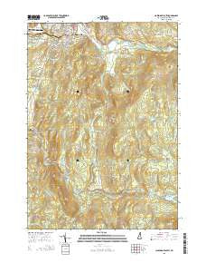 Claremont South New Hampshire Current topographic map, 1:24000 scale, 7.5 X 7.5 Minute, Year 2015