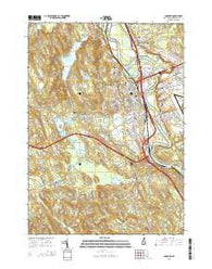 Concord New Hampshire Current topographic map, 1:24000 scale, 7.5 X 7.5 Minute, Year 2015
