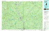 Concord New Hampshire Historical topographic map, 1:100000 scale, 30 X 60 Minute, Year 1988
