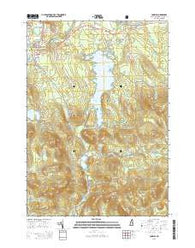 Conway New Hampshire Current topographic map, 1:24000 scale, 7.5 X 7.5 Minute, Year 2015