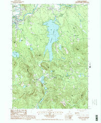 Conway New Hampshire Historical topographic map, 1:24000 scale, 7.5 X 7.5 Minute, Year 1987