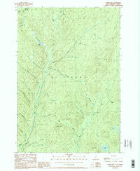 Cowen Hill New Hampshire Historical topographic map, 1:24000 scale, 7.5 X 7.5 Minute, Year 1989