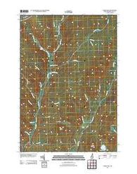 Cowen Hill New Hampshire Historical topographic map, 1:24000 scale, 7.5 X 7.5 Minute, Year 2012