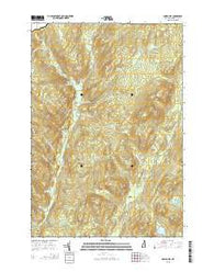 Cowen Hill New Hampshire Current topographic map, 1:24000 scale, 7.5 X 7.5 Minute, Year 2015