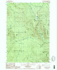 Crawford Notch New Hampshire Historical topographic map, 1:24000 scale, 7.5 X 7.5 Minute, Year 1987