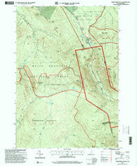 Crawford Notch New Hampshire Historical topographic map, 1:24000 scale, 7.5 X 7.5 Minute, Year 1995