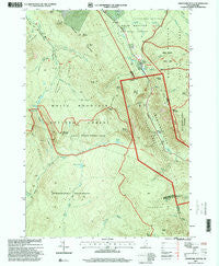 Crawford Notch New Hampshire Historical topographic map, 1:24000 scale, 7.5 X 7.5 Minute, Year 1995