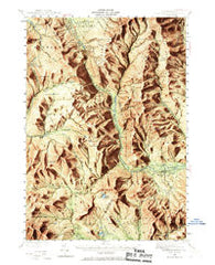 Crawford Notch New Hampshire Historical topographic map, 1:62500 scale, 15 X 15 Minute, Year 1946