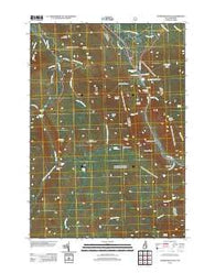 Crawford Notch New Hampshire Historical topographic map, 1:24000 scale, 7.5 X 7.5 Minute, Year 2012