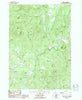 Danbury New Hampshire Historical topographic map, 1:24000 scale, 7.5 X 7.5 Minute, Year 1987