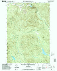 Dixville Notch New Hampshire Historical topographic map, 1:24000 scale, 7.5 X 7.5 Minute, Year 1996