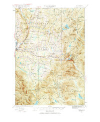 Dixville New Hampshire Historical topographic map, 1:62500 scale, 15 X 15 Minute, Year 1930
