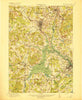 Dover New Hampshire Historical topographic map, 1:62500 scale, 15 X 15 Minute, Year 1918