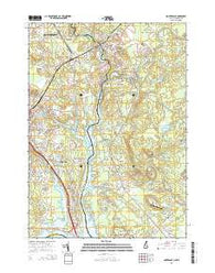 Dover East New Hampshire Current topographic map, 1:24000 scale, 7.5 X 7.5 Minute, Year 2015