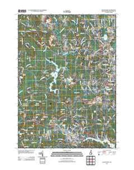 Dover West New Hampshire Historical topographic map, 1:24000 scale, 7.5 X 7.5 Minute, Year 2012
