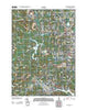 Dover West New Hampshire Historical topographic map, 1:24000 scale, 7.5 X 7.5 Minute, Year 2012