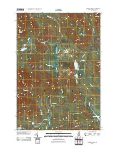 Dummer Ponds New Hampshire Historical topographic map, 1:24000 scale, 7.5 X 7.5 Minute, Year 2012