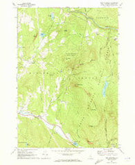 East Haverhill New Hampshire Historical topographic map, 1:24000 scale, 7.5 X 7.5 Minute, Year 1967