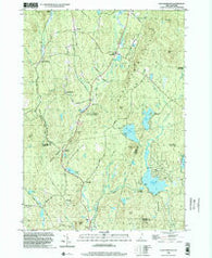 East Lempster New Hampshire Historical topographic map, 1:24000 scale, 7.5 X 7.5 Minute, Year 1998