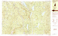 Enfield Center New Hampshire Historical topographic map, 1:25000 scale, 7.5 X 15 Minute, Year 1984