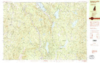 Enfield Center New Hampshire Historical topographic map, 1:25000 scale, 7.5 X 15 Minute, Year 1984