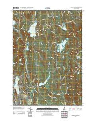 Enfield Center New Hampshire Historical topographic map, 1:24000 scale, 7.5 X 7.5 Minute, Year 2012