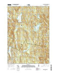 Enfield Center New Hampshire Current topographic map, 1:24000 scale, 7.5 X 7.5 Minute, Year 2015