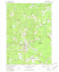 Epping New Hampshire Historical topographic map, 1:24000 scale, 7.5 X 7.5 Minute, Year 1981