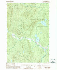 Errol New Hampshire Historical topographic map, 1:24000 scale, 7.5 X 7.5 Minute, Year 1988