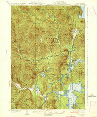 Errol New Hampshire Historical topographic map, 1:62500 scale, 15 X 15 Minute, Year 1934