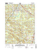 Exeter New Hampshire Current topographic map, 1:24000 scale, 7.5 X 7.5 Minute, Year 2015